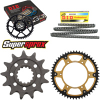 Kettensatz Stealth gold für: Gas Gas EC125 97-99 13-52-118 DID520NZ Clip