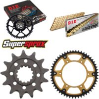 Kettensatz Stealth gold für: Gas Gas EC125 97-99 13-52-118 DID520ZVM-X(G&G) Niet