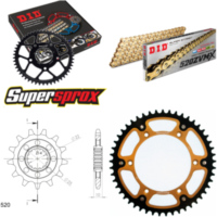 Kettensatz Stealth gold für: Gas Gas EC250 96-96 13-49-116 DID520ZVM-X(G&G) Niet