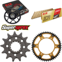 Kettensatz Stealth gold für: Gas Gas EC200 99-02/MC250 00 13-51-116 DID520ERT2(G&G) Clip