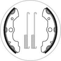 Bremsbelag Bremsbacken SBS 2045