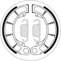 Bremsbelag Bremsbacken SBS 2207