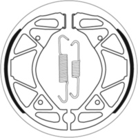 Bremsbelag Bremsbacken SBS 2209