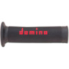 Lenkergriffe Griffgummi schwarz/rot Domino A01041C4240B70