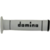 Lenkergriffe Griffgummi weiß / schwarz Domino A24041C4046A70