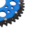 Kettenblatt Kettenrad Dual 45Z Teilung 520 blau