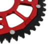 Kettenblatt Kettenrad Dual 45Z Teilung 428 rot