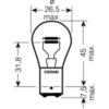 Lampe 12V21/5W BAY15D 7528ULT