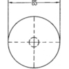 Rückstrahler rund 8RA002016111