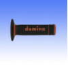 Lenkergriffe Griffgummi schwarz/orange Domino A19041C4540A70