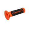 Lenkergriffe Griffgummi schwarz/orange