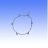 Lichtmaschinendeckeldichtung Athena S410250017024
