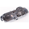 Stufenloses Getriebe Variomatikdeckel 10 Zoll 669mm silber für GY6 50ccm