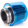Luftfilter Air-System 35mm gerade blau