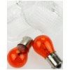 Blinkerglas für: Yamaha KLAR/BIRNE ORANGE, PAAR Vergl. Nr. 4FM-/4JH-83312/22-00, E-GEPR