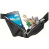 SPORT-POUCH Sport-Hüfttasche mit Doppelfach, schwarz
