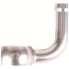 Fitting 10,2 mm, 90° gewinkelt, Aluminium