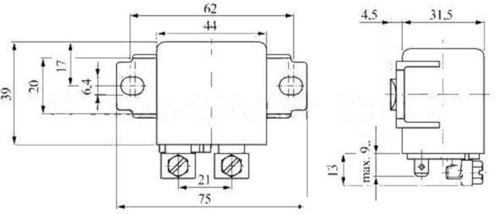 Relais Batterie TRENNER 12V