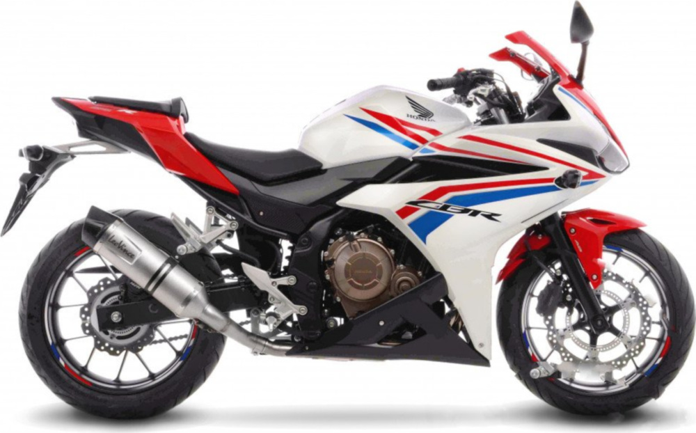 Auspuff Endtopf Schalldämpfer SBK Edelstahl Lv One II 14210E