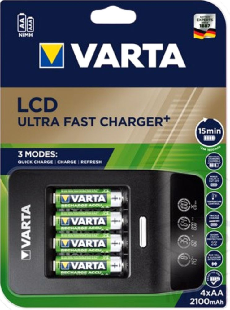 Akku Ladegerät LCD Ultra Fast