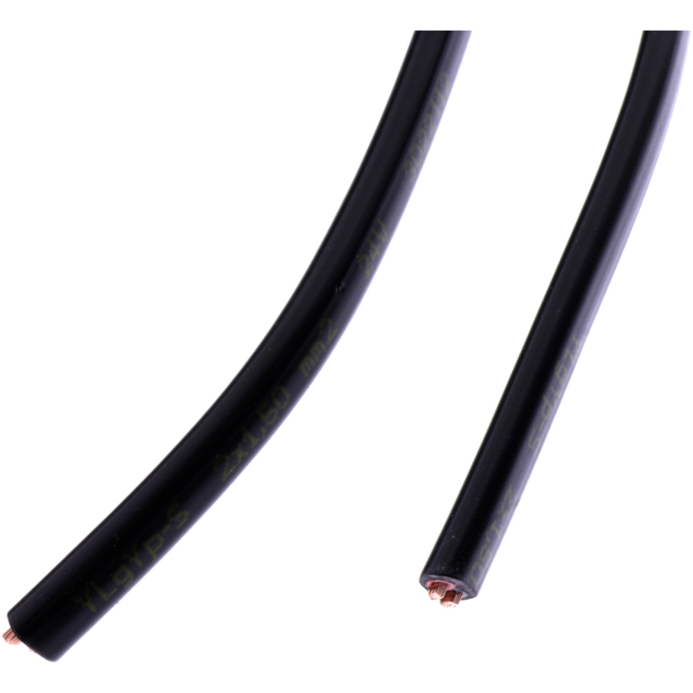 Kabel FLYY 2X1.5 schwarz 1057059 Kabel FLYY 2X1.5 schwarz 1057059
