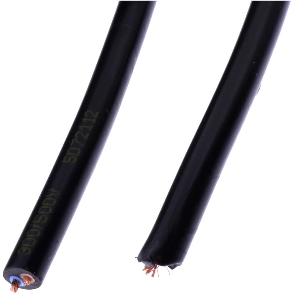 Kabel H05VV-für 2X1.5 schwarz 1057061