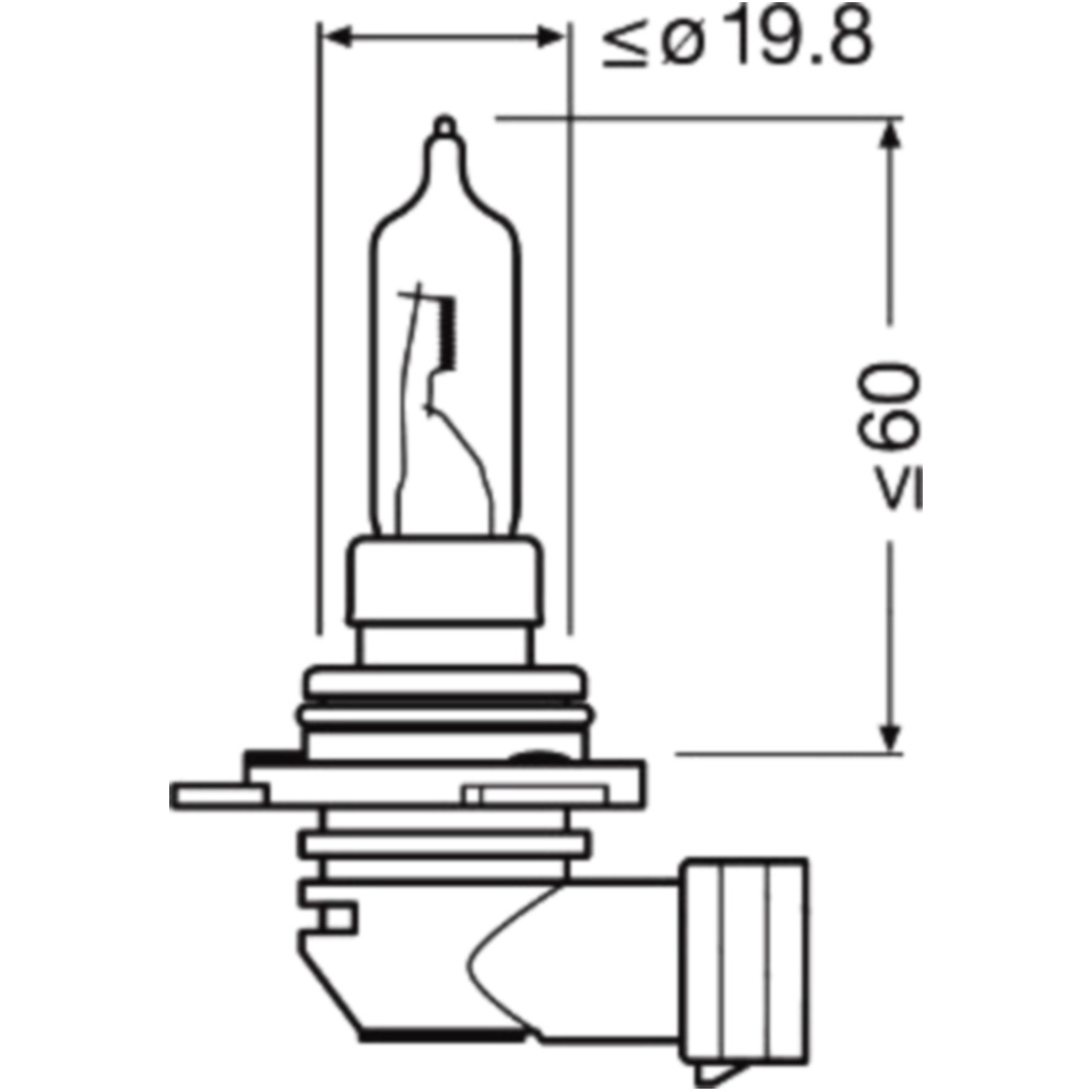 Lampe HIR2 12V55W Osram