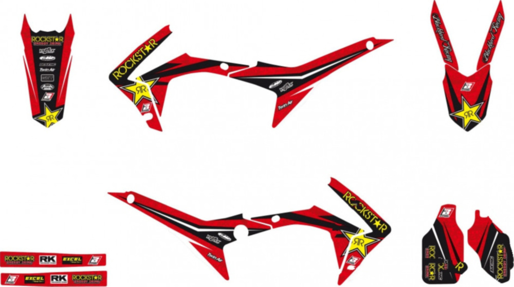 Aufkleber Satz BlackBird Racing 2145 Aufkleber Satz BlackBird Racing 2145