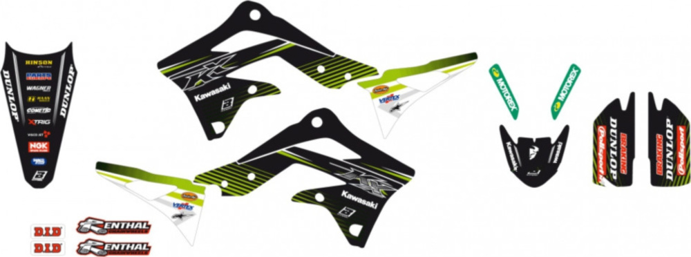 Aufkleber Satz BlackBird Racing 2420R10 Aufkleber Satz BlackBird Racing 2420R10