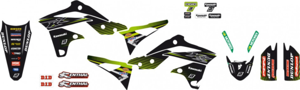 Aufkleber Satz BlackBird Racing 2421R10