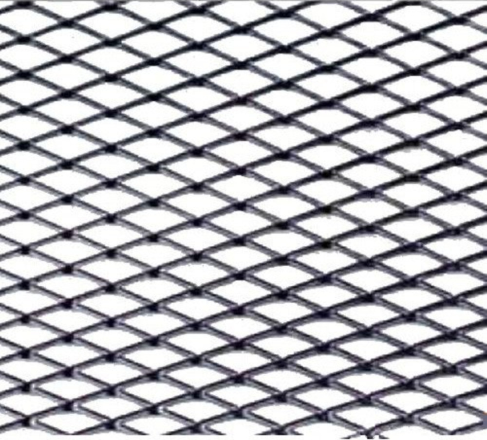 Renngitter Alu schwarz