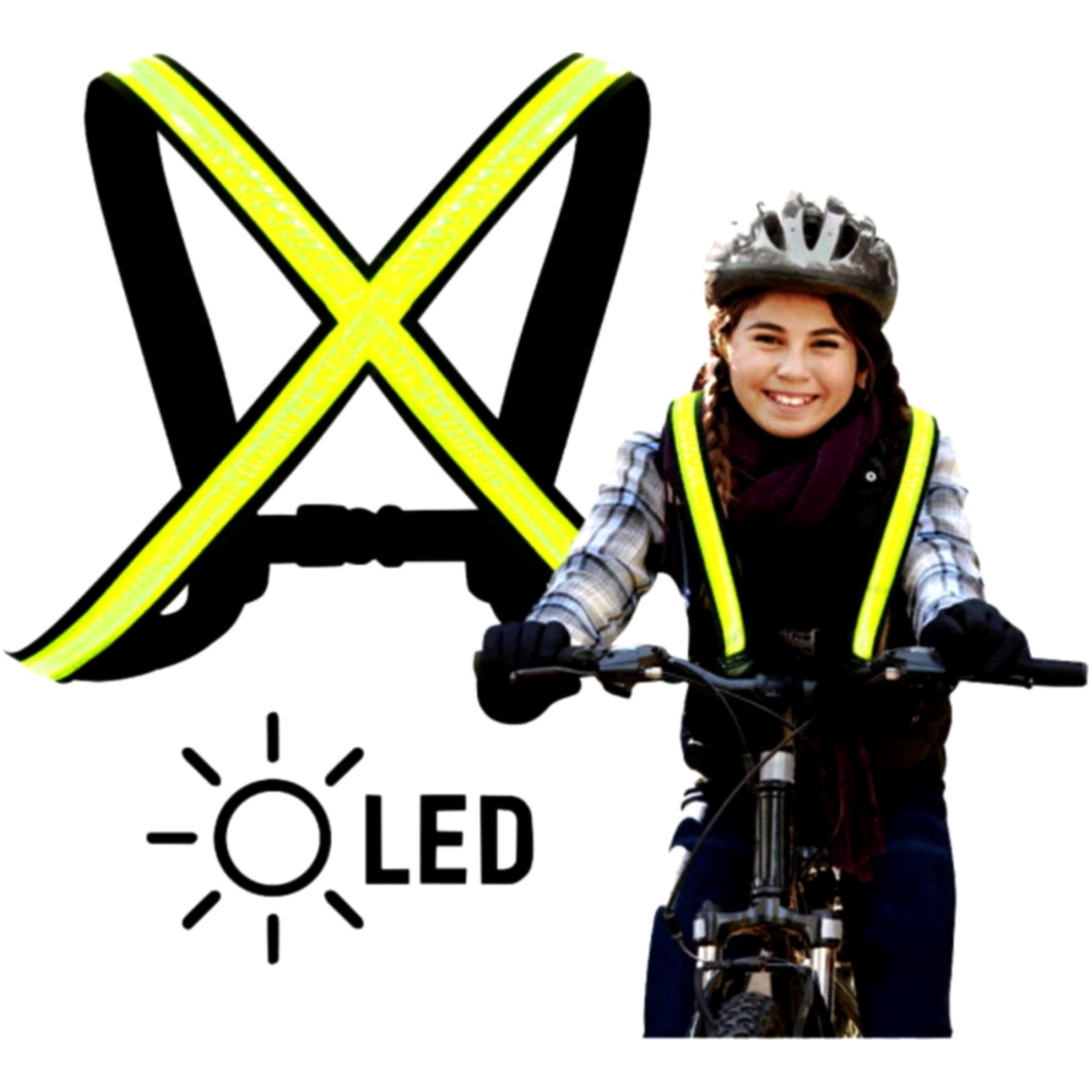 LED Weste Größe S/M. Kinder