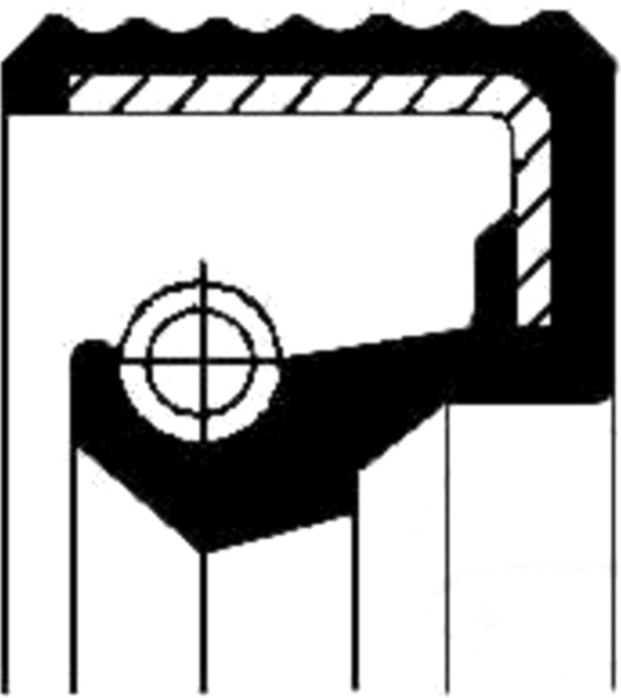 Wellendichtring 01036702B