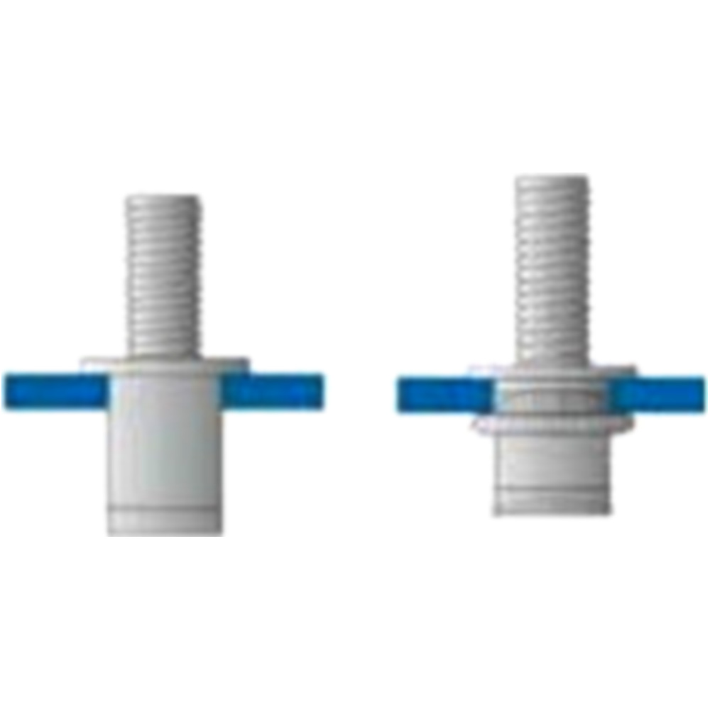 Schraube Blindniet M6X13