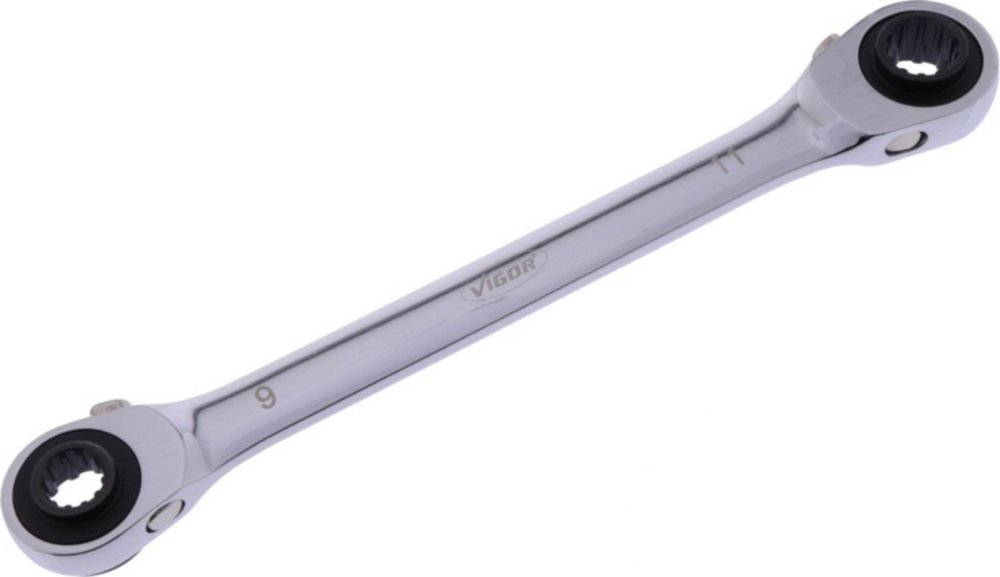 Doppel Ratschenringschlüssel 4IN1