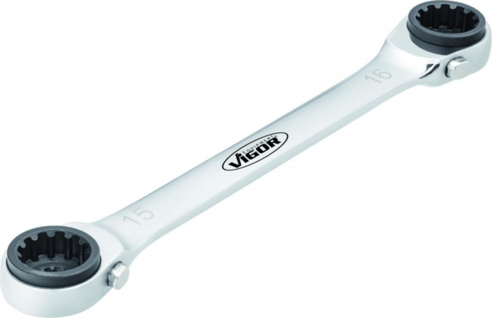 Doppel Ratschenringschlüssel 4IN1