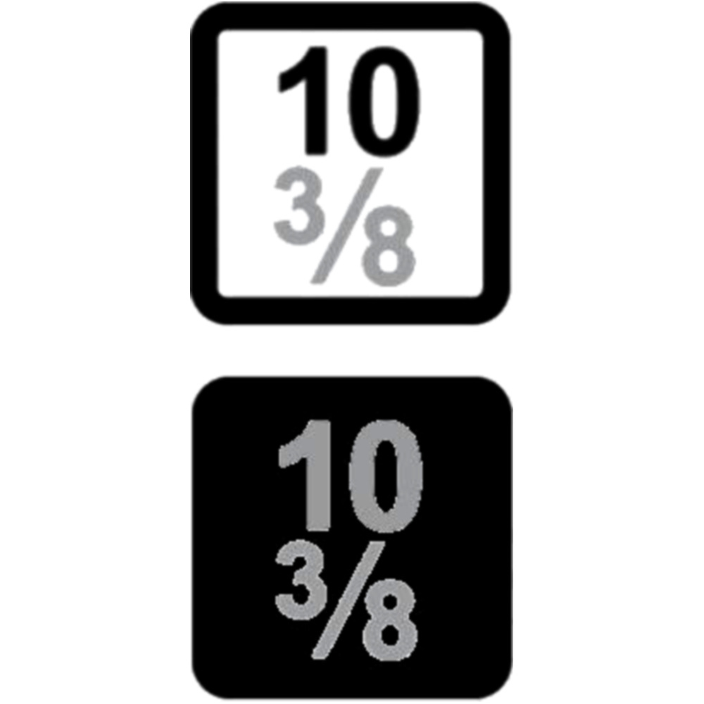 KIPPVERLAENG 3/8 125 KIPPVERLAENG 3/8 125