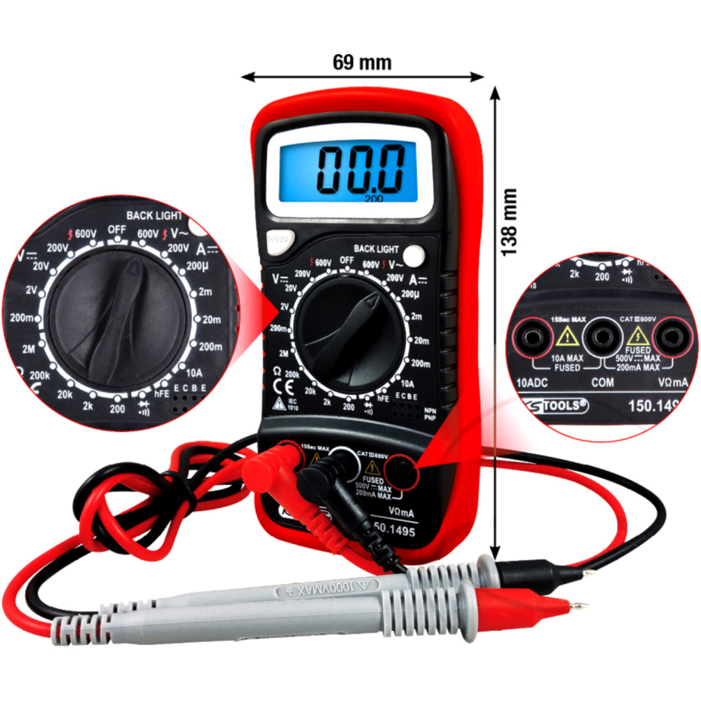 Multimeter digital