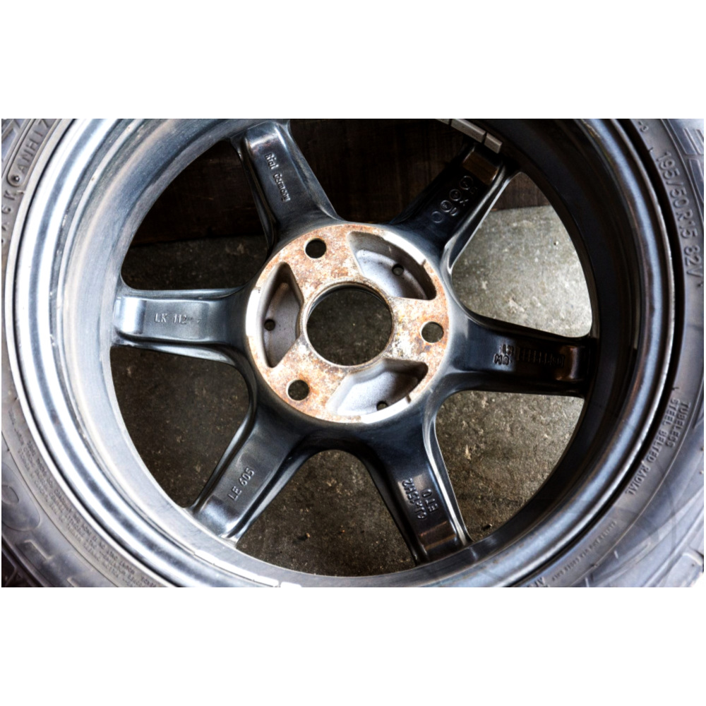 Felgenflansch-Reinigungsset