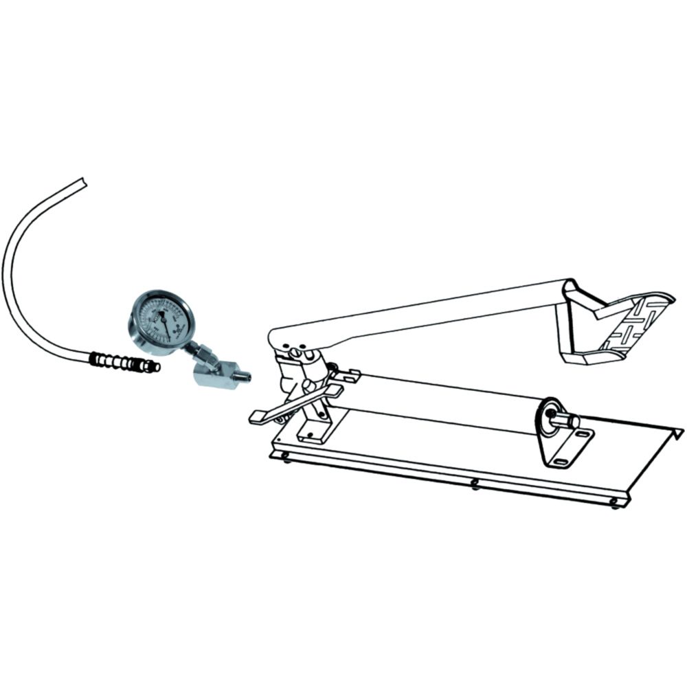 Manometer 1000 BAR 1/4 Manometer 1000 BAR 1/4