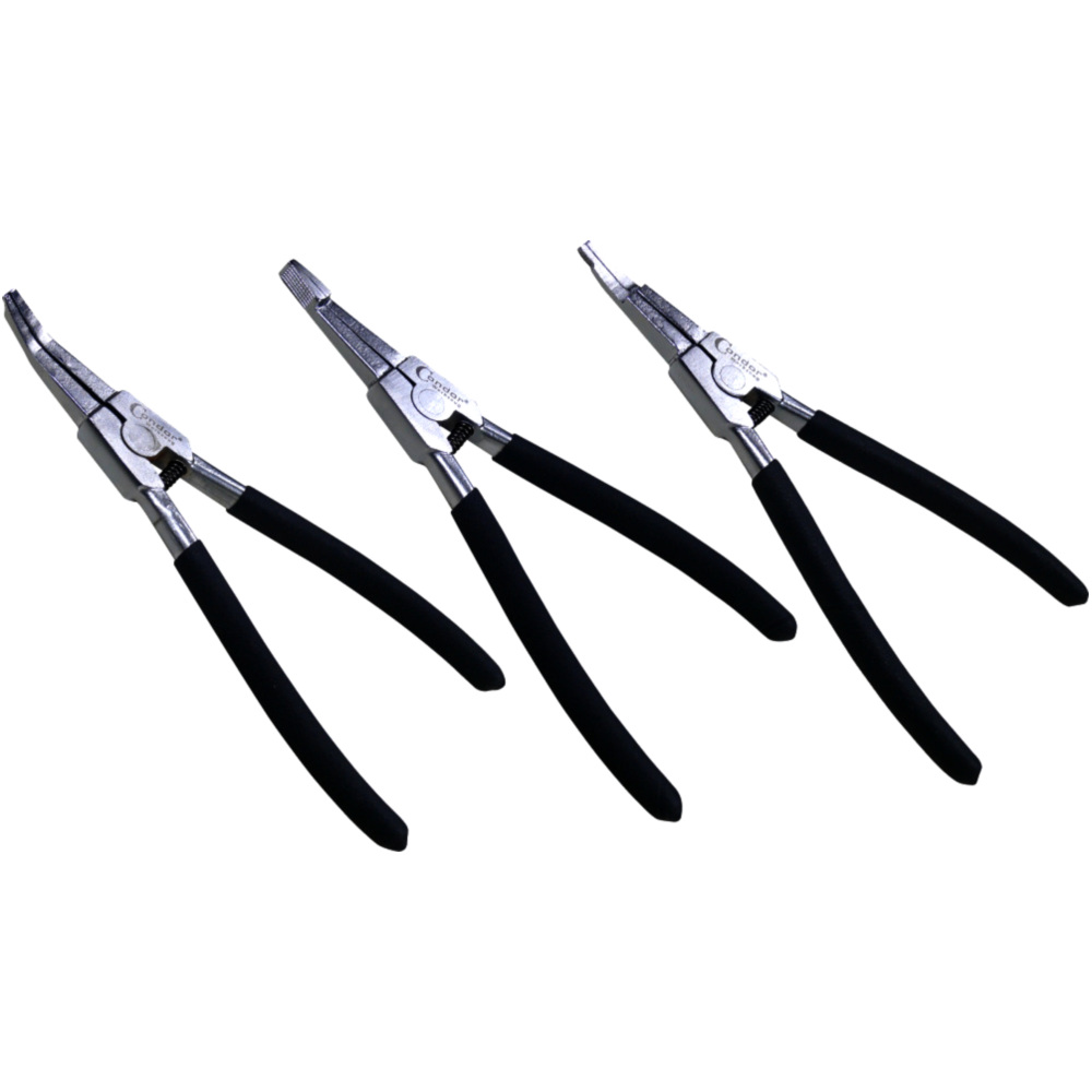 Zangenatz Sicherungsringe 3-teilig