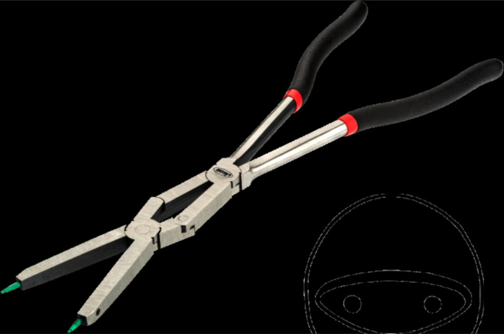 SICHERUNGSR Zange Innen