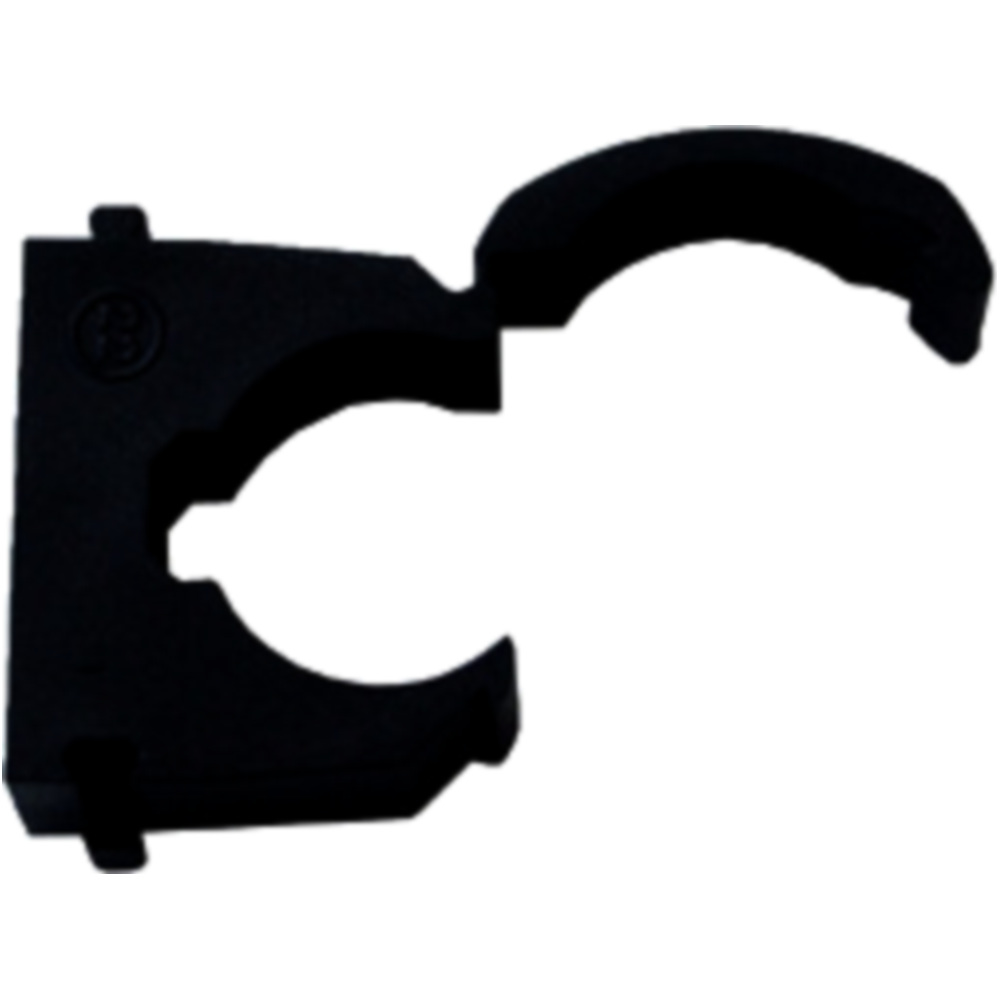 ROHRKLEMME schwarz 22MM