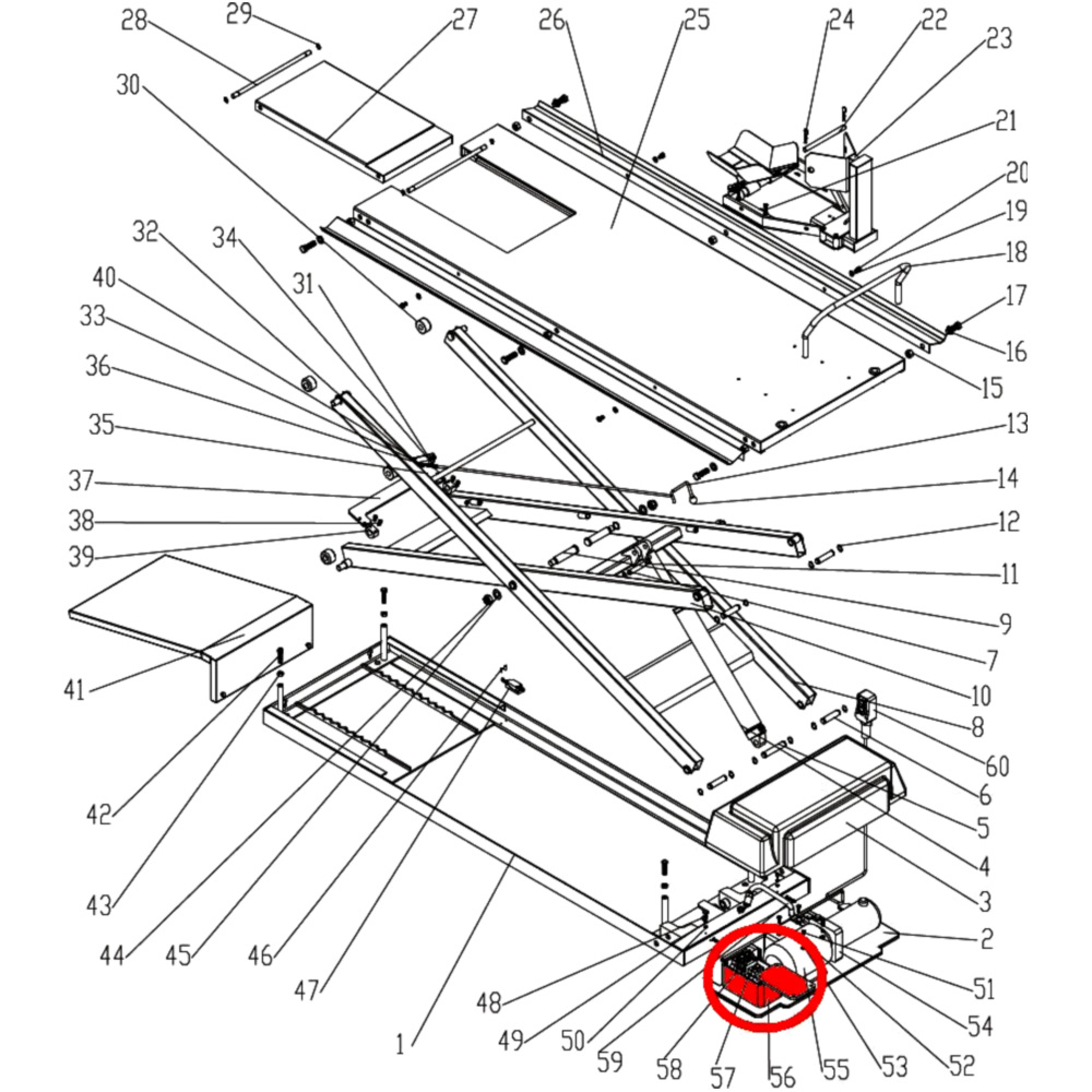 Hebebühne VERTEILERDOSE Hebebühne VERTEILERDOSE