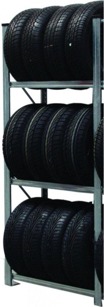 Reifenregal 4 Ebenen Grundfeld