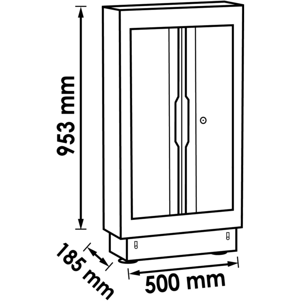 STUETZUNTERSCHRANK 500 mm