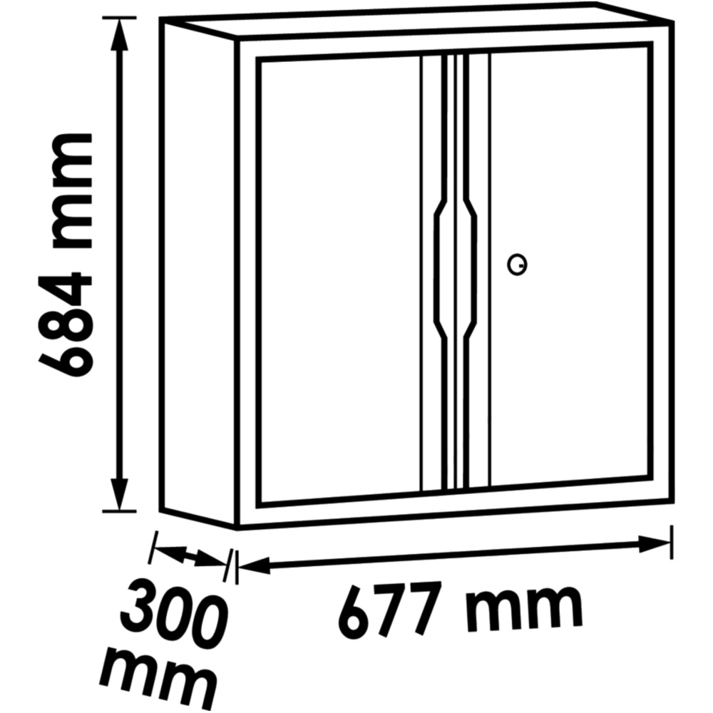 HAENGESCHRANK 676 mm