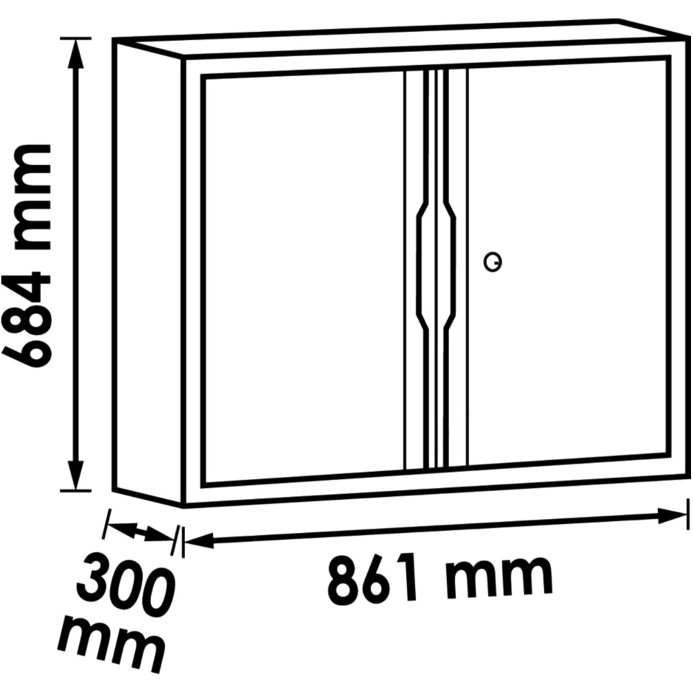 HAENGESCHRANK 861 mm