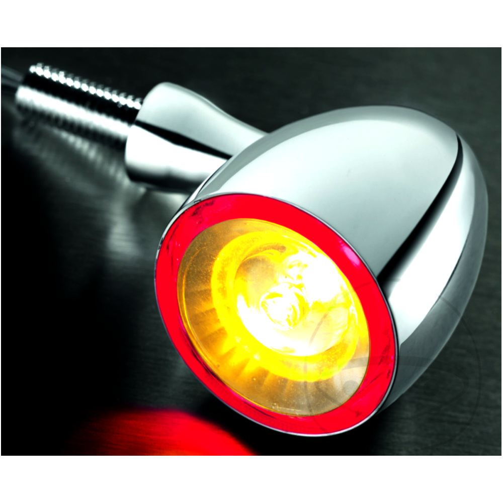 Blinker Blinkleuchte chrom 180100