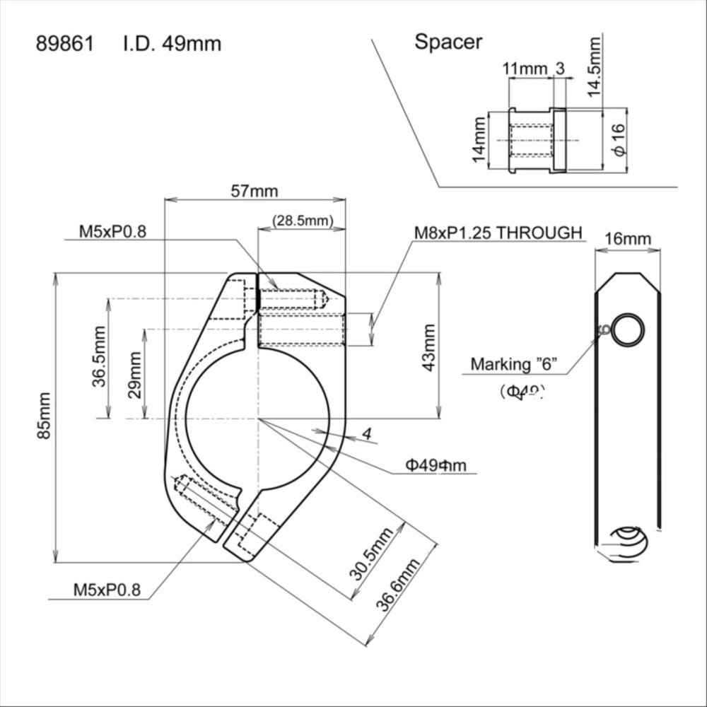 Standrohrschelle Daytona 1083687